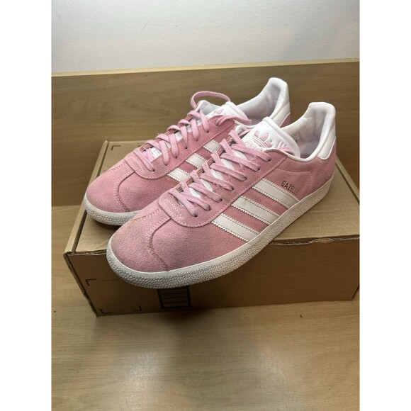 adidas Gazelle Pink Glow Cloud White HQ4412 | Women’s US 9 - Picture 6 of 16